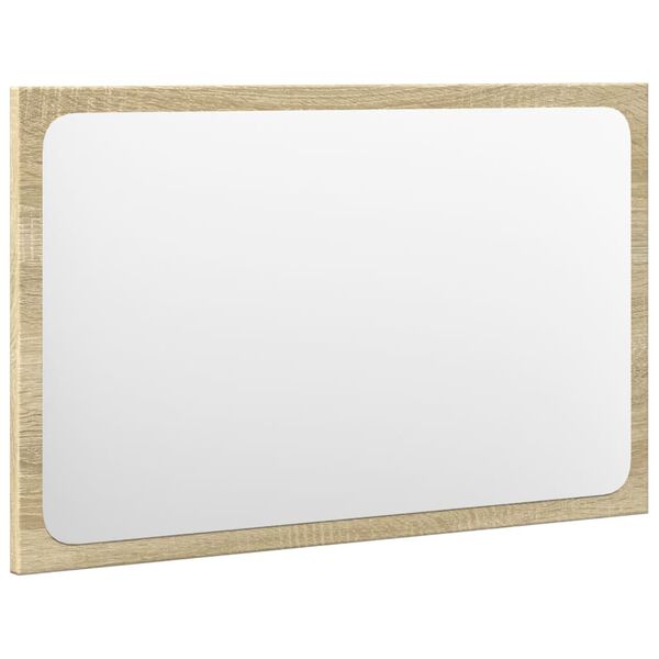 vidaXL 3-cz. zestaw mebli łazienkowych, kolor dąb sonoma