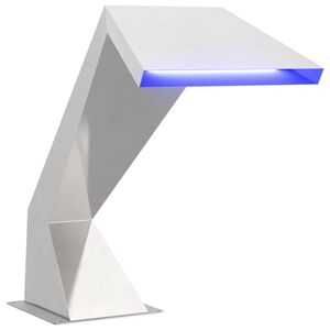 vidaXL Wodospad Basenowy Stal nierdzewna 63,5 x 29 x 51 cm srebrny