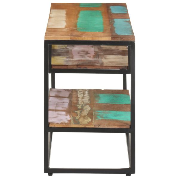 vidaXL Szafka pod TV, 130 x 30 x 45 cm, lite drewno z odzysku