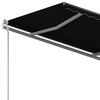vidaXL Wolnostojąca, ręcznie zwijana markiza, 350 x 250 cm, antracyt
