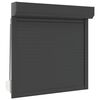 vidaXL Roleta Antracyt 100 x 100 cm Aluminium i poliuretan