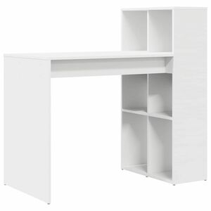 vidaXL Biurko Biały 108 x 55 x 103.5 cm Materiał drewnopochodny