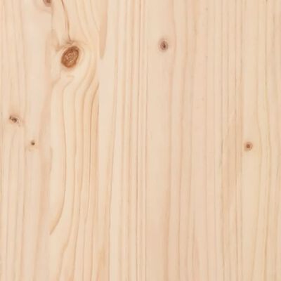 vidaXL Donica z półką, 111,5x34,5x81 cm, lite drewno sosnowe