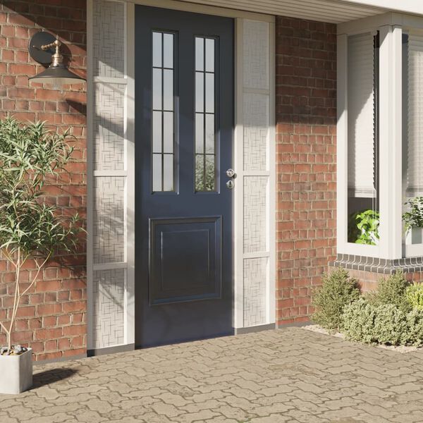 vidaXL Folia okienna, nieprzezroczysta, wz&oacute;r w gwiazdy, 45x500 cm, PVC