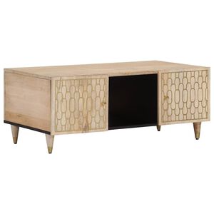 vidaXL Stolik kawowy, 100x54x40 cm, lite drewno mango