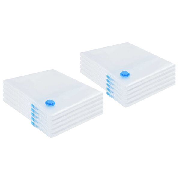 vidaXL Torby do przechowywania z przechowywaniem 10 pcs 130 x 100 cm