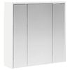 vidaXL Szafka z lustrem do łazienki Biały 63,5 x 16 x 62,5 cm