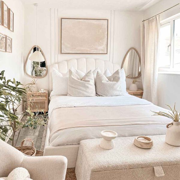 vidaXL Szafki nocne, 2 szt., brązowe, lite drewno sosnowe i rattan