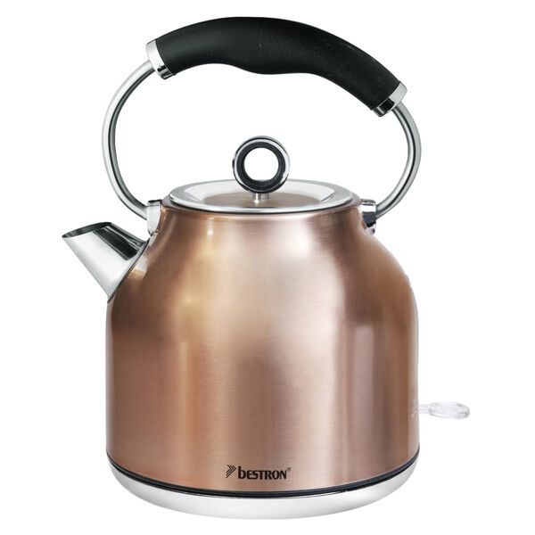Bestron Czajnik bezprzewodowy AWK2200CO, 1,7 L, 2200 W, miedziany