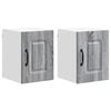 vidaXL Front do zmywarki Kalmar 2 pcs Szary Sonoma 30 x 31 x 40 cm