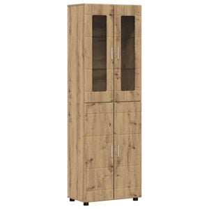vidaXL Highboard FLORIN 60 x 35 x 182 cm Dąb rzemieślniczy