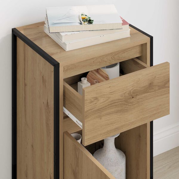 vidaXL Bufet z szufladą Dąb rzemieślniczy 81 x 36 x 150.5 cm