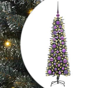 vidaXL Sztuczna choinka z podstawą Zielony 120 cm PVC, plastik i stal