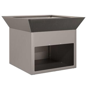 vidaXL Kominek Rdzawy 50 x 50 x 40 cm stal kortenowska