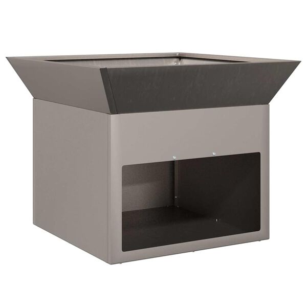 vidaXL Kominek Rdzawy 50 x 50 x 40 cm stal kortenowska