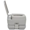 vidaXL Przenośna toaleta kempingowa z umywalką