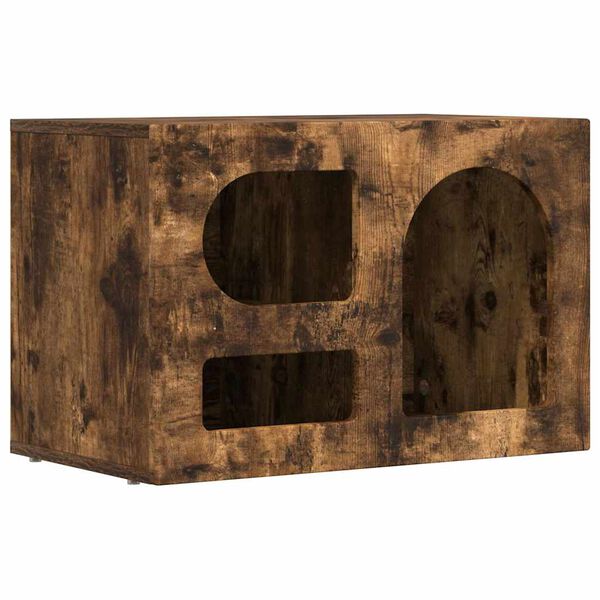 vidaXL Szafka pod telewizor Dąb wędzony 60 x 35 x 40 cm