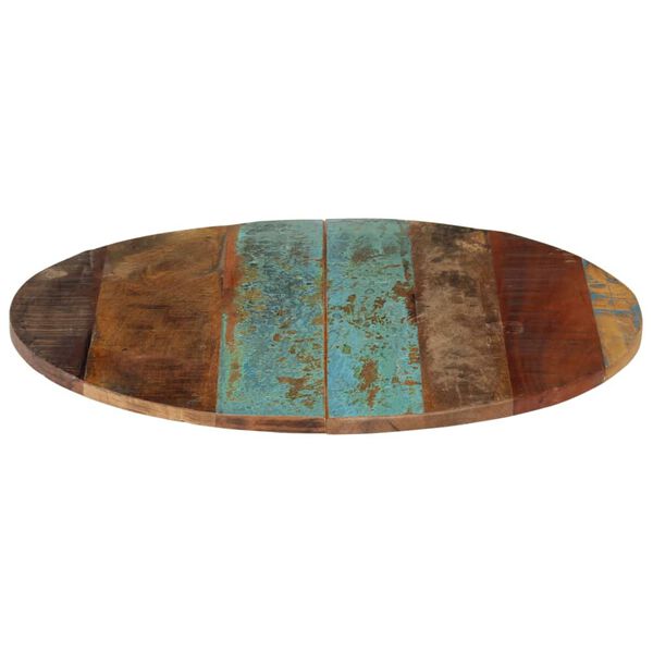 vidaXL Okrągły blat stołu, 60 cm, 15-16 mm, lite drewno odzyskane