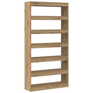 vidaXL Szafka na książki 6 poziom&oacute;w 100 x 30 x 198 cm