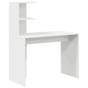 vidaXL Biurko Biały 102 x 50 x 124 cm Drewno inżynieryjne