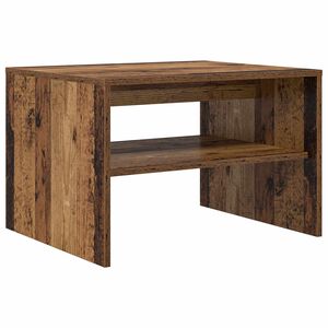vidaXL Stolik kawowy Stare drewno 60 x 50 x 40 cm Drewno inżynieryjne