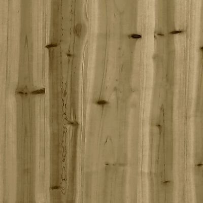 vidaXL Donica ogrodowa, 31x31x31 cm, impregnowane drewno sosnowe