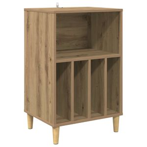 vidaXL Stojak na gramofon Dąb artisan 47 x 39,5 x 74,5 cm