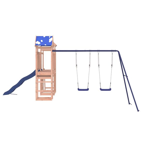 vidaXL Plac zabaw do ogrodu, lite drewno daglezjowe