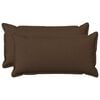 vidaXL Poszewka na poduszkę 2 pcs HOUTEN brązowy 40 x 70 cm
