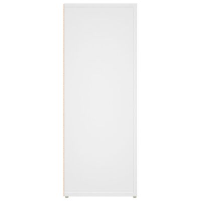 vidaXL Komoda, biała, 80x30x80 cm, materiał drewnopochodny