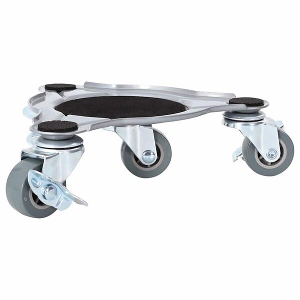 vidaXL Rolki meblowe 4 szt. z podnośnikiem 19x17,5x6 cm Stal 1000 kg