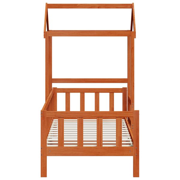 vidaXL Zestaw Ł&oacute;żka Dziennie 2 pcs Woskowy Brąz Lite drewno sosnowe