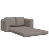vidaXL Sofa Bed 60cm Ciemnoszary tkanina