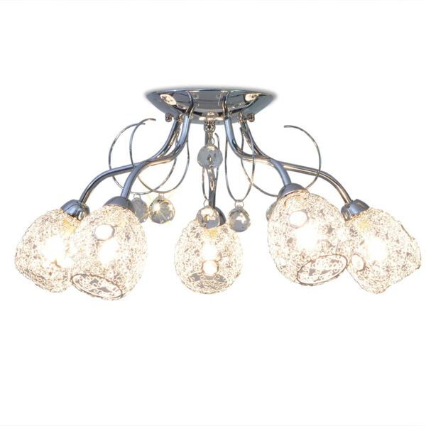 vidaXL Lampa sufitowa na 5 żar&oacute;wek G9 200 W