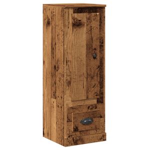 vidaXL Szafka, stare drewno, 36x35,5x103,5 cm, materiał drewnopochodny