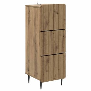 vidaXL Szafka z Szufladami Dąb artisan 33 x 34,5 x 92 cm