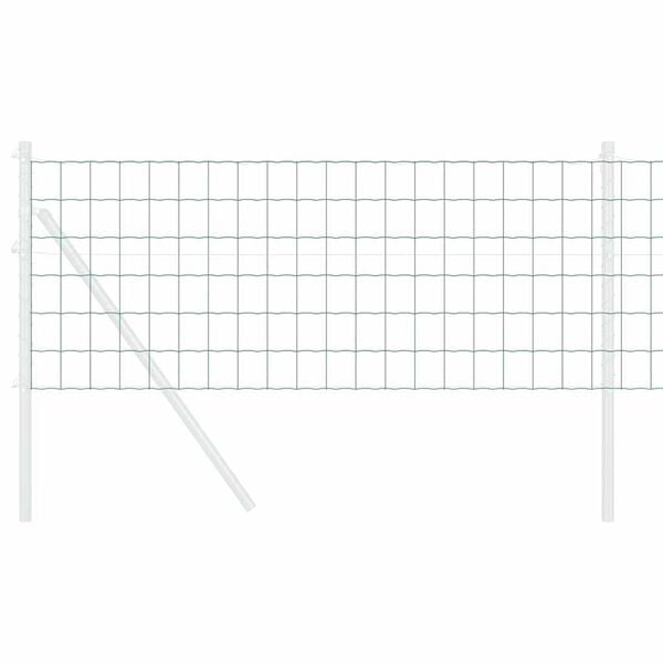 vidaXL Ogrodzenie Euro Zielony 0,4 x 50 m Żelazo pokryte PVC