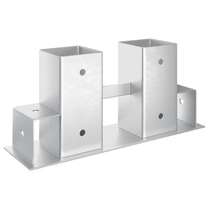 Pomoc w układaniu drewna kominkowego 12 pcs srebrny 34 x 10 x 15 cm