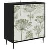 vidaXL Bufet GOTHA Czarny dąb 69 x 33 x 76 cm Drewno inżynieryjne