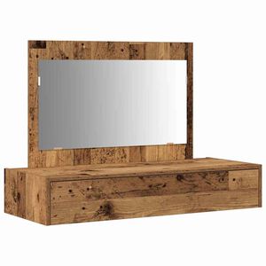 vidaXL Toaletka Brązowy 100 x 40 x 70 cm Drewno inżynieryjne