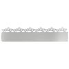 vidaXL Obrzeża trawnikowe 20 pcs Srebrny 103 x 0,05 x 22 cm