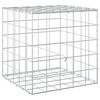 vidaXL Gabion z drutu 3,5 mm i siatką 10x10 cm 50x50x50 cm