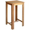vidaXL Stolik barowy z litego drewna akacjowego, 60 x 60 x 105 cm