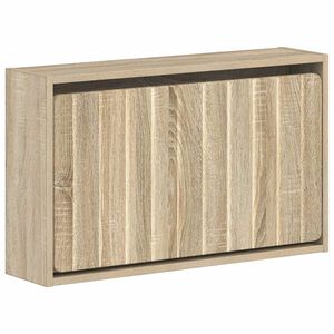 vidaXL Wisząca szafka na buty ZWOLLE 71 x 17 x 43 cm dąb Sonoma