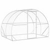 vidaXL Kurnik srebrny 200 x 300 x 200 cm Stal ocynkowana