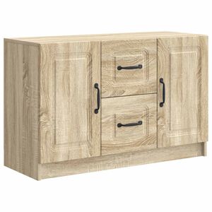 vidaXL Bufet dąb Sonoma 89 x 34,5 x 57 cm Drewno inżynieryjne