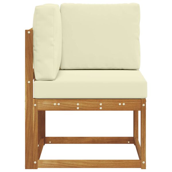 vidaXL Sofa narożna na zewnątrz Lite Drewno Akacji