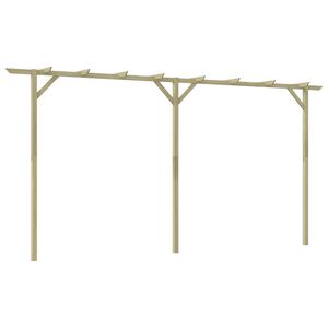 vidaXL Pergola ogrodowa, 410 x 40 x 203 cm, drewno
