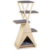 Beeztees Drapak dla kota Mirza, 70x40x135 cm, drewno