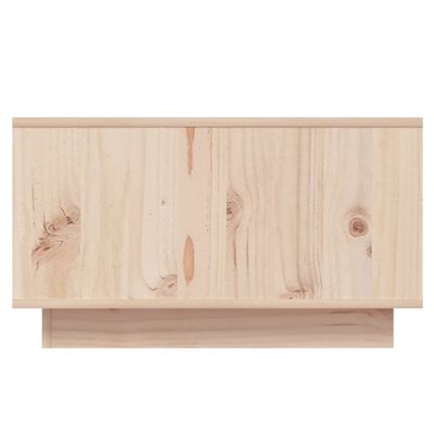 vidaXL Stolik kawowy, 55x56x32 cm, lite drewno sosnowe